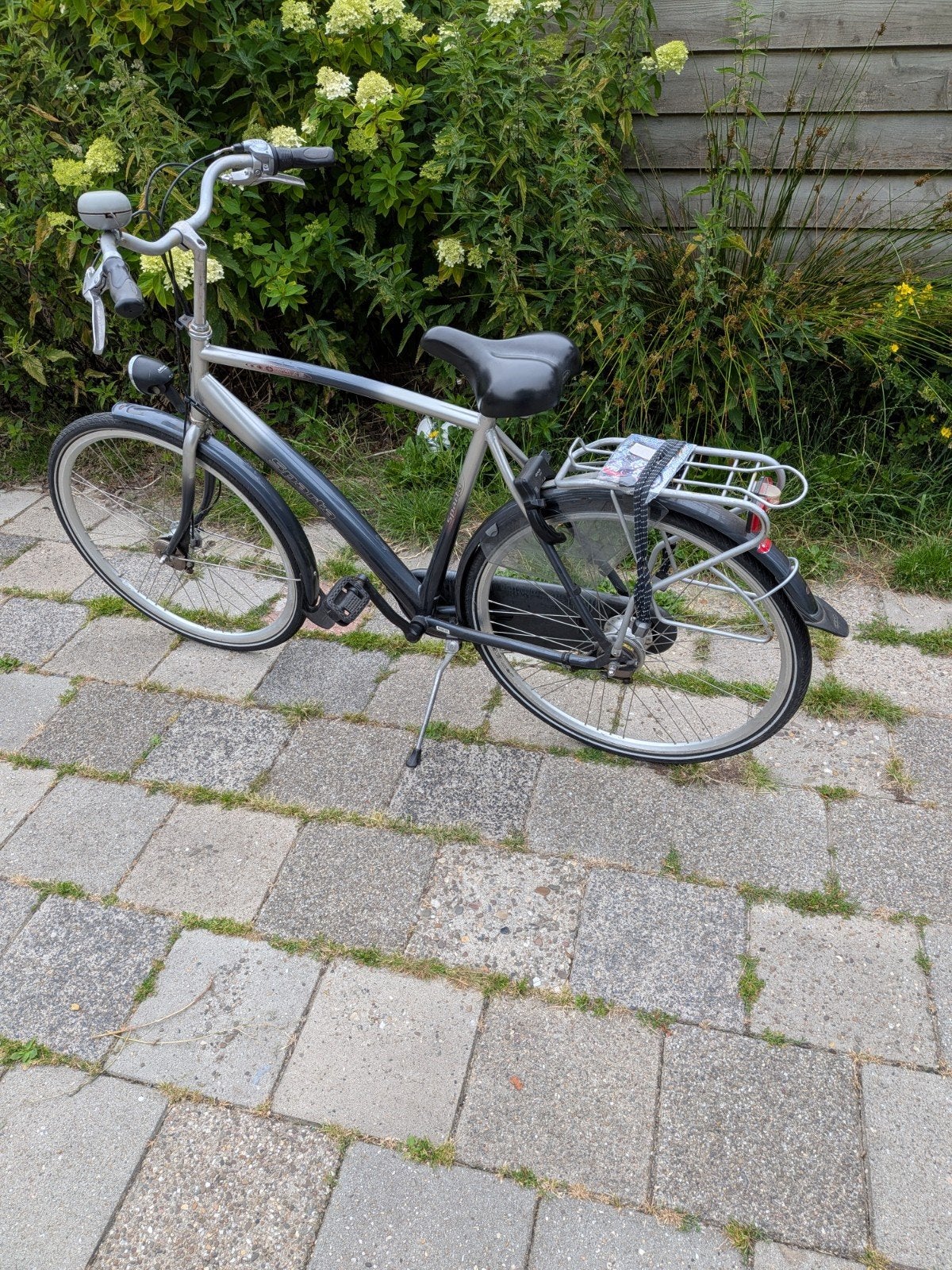 Sparta here fiets met 7 versnellingen en bagagedrager, Fietsen en Brommers, Gebruikt, Minder dan 49 cm, Trommelrem, Ophalen