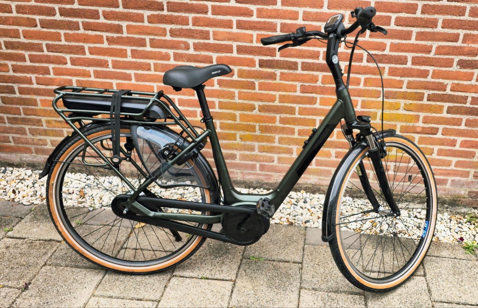 Pegasus Siena E7F NL electrische Damesfiets Z.g.a.n Maat 50, Velgrem, 47 tot 50 cm, Versnellingen, Zo goed als nieuw