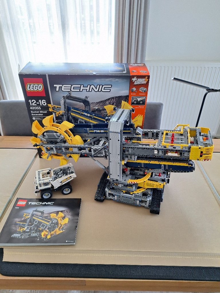 LEGO 42055 Emmerwiel graafmachine, Gebruikt, Ophalen, Overige merken, Groter dan 1:32