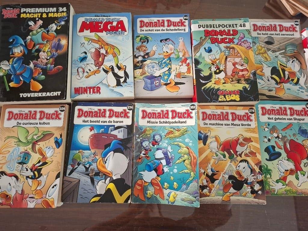 Donald Duck pockets zgan! Ophalen, Meerdere stripboeken, Ophalen, Zo goed als nieuw, Walt Disney