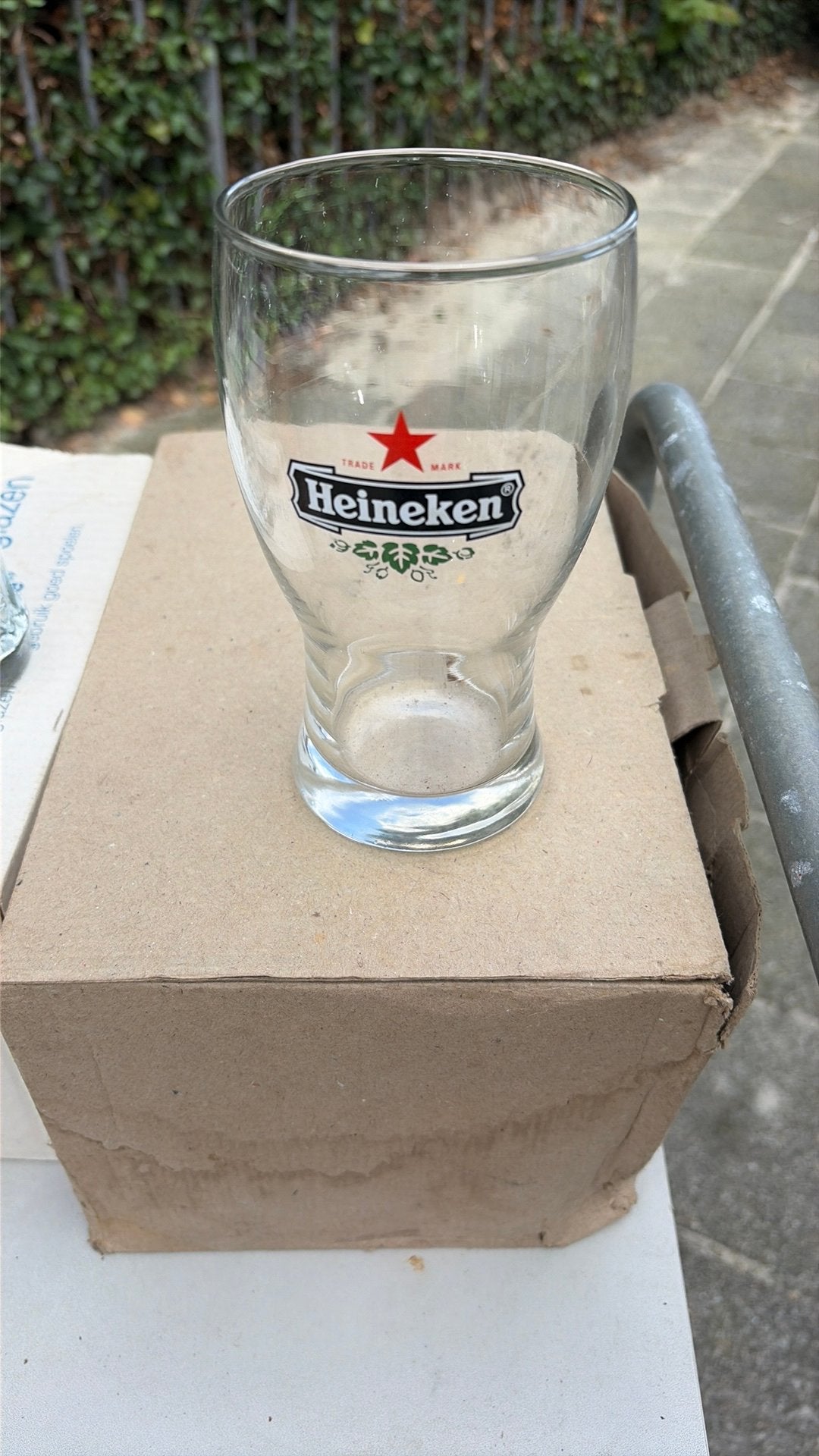 Pint heineken glas, Ophalen, Nieuw, Glas of Glazen, Heineken