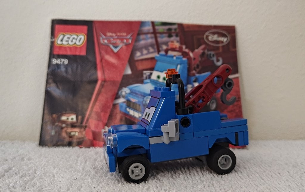 9479 LEGO Cars Ivan Takel (Mater), Inclusief instructies, Gebruikt, Overige thema's, Lego