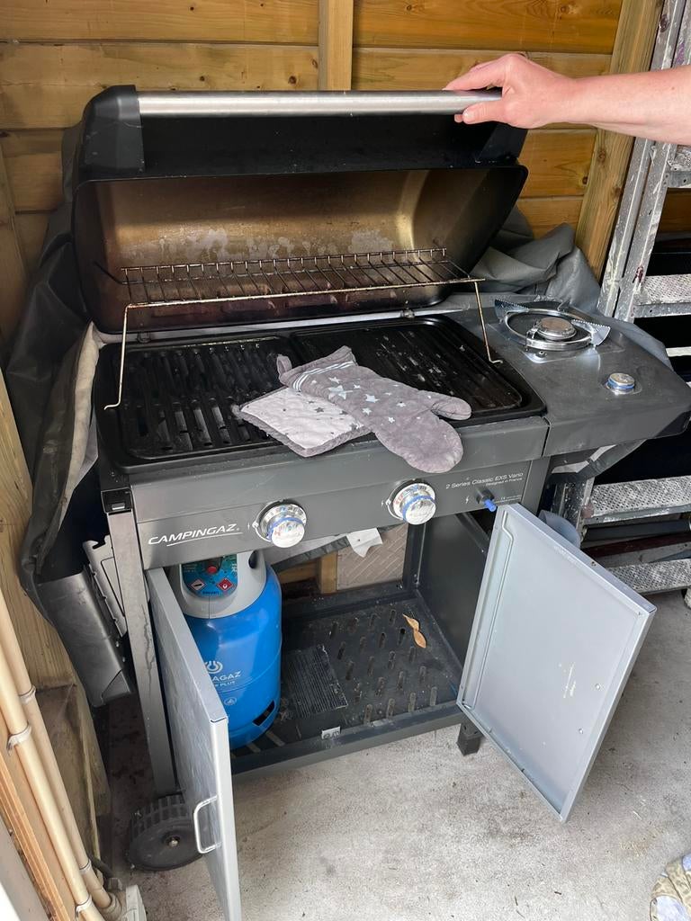 Gasbarbecue, Ophalen, Gebruikt