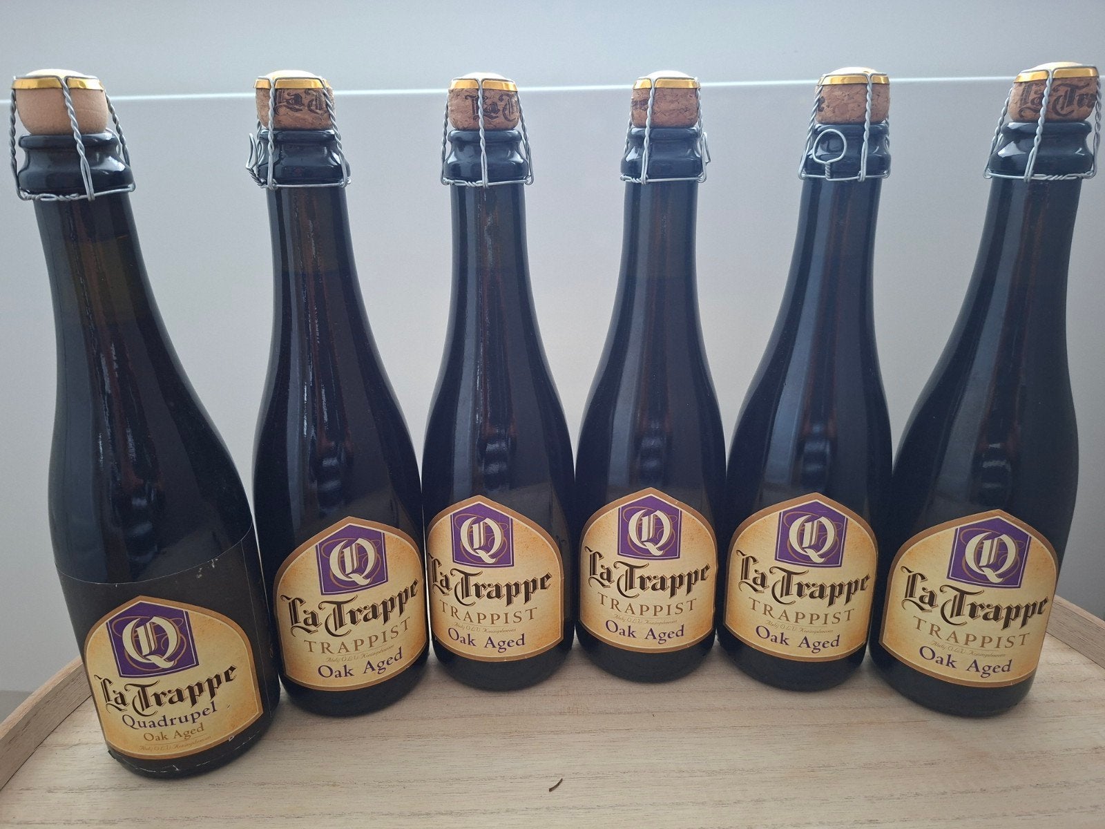 La Trappe oak aged bier, Ophalen of Verzenden, Flesje(s), La Trappe