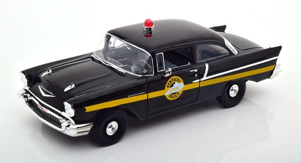 Chevrolet Bel Air 150 Sedan Kentucky Police, 1/18, Highway61, Hobby en Vrije tijd, Auto, ., Nieuw, Ophalen of Verzenden