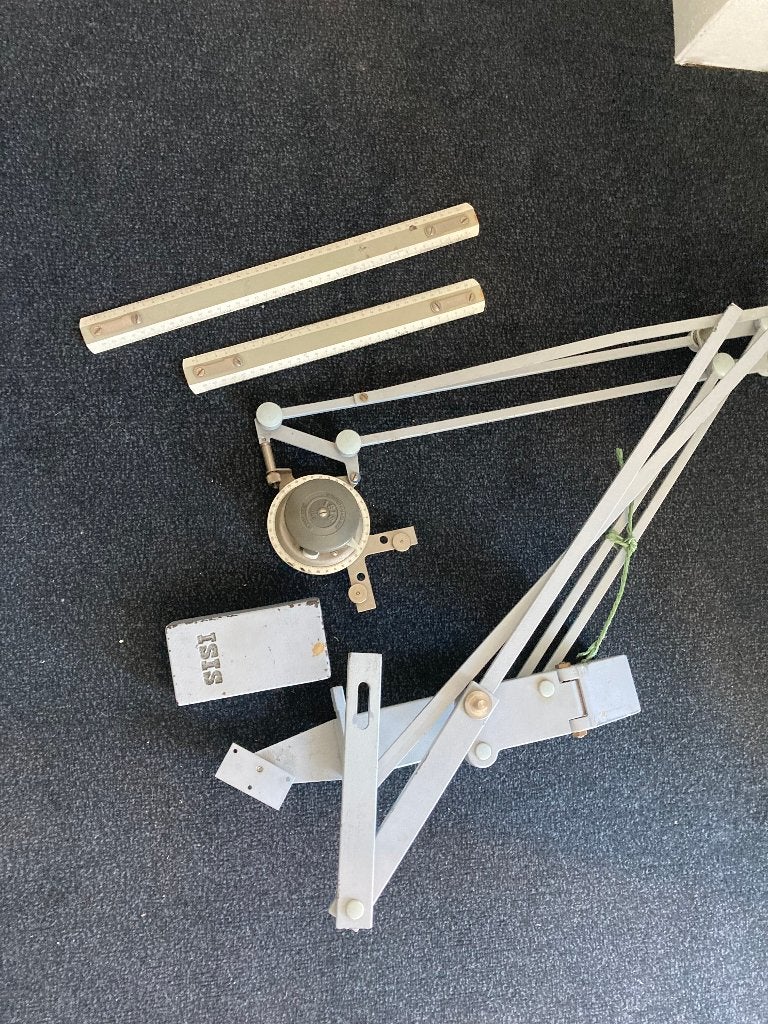 Vintage ISIS Tekenmachine - Compleet met Linialen, Ophalen, Gebruikt, Minder dan 130 cm