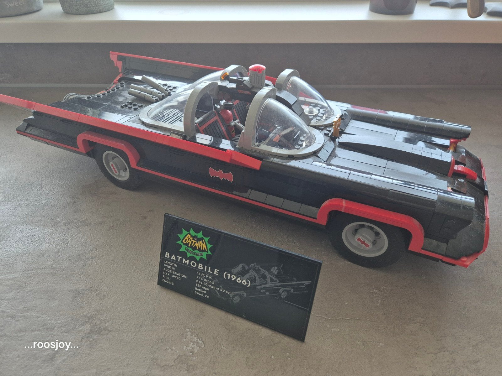 Batmobiel wat stoffig, Ophalen of Verzenden