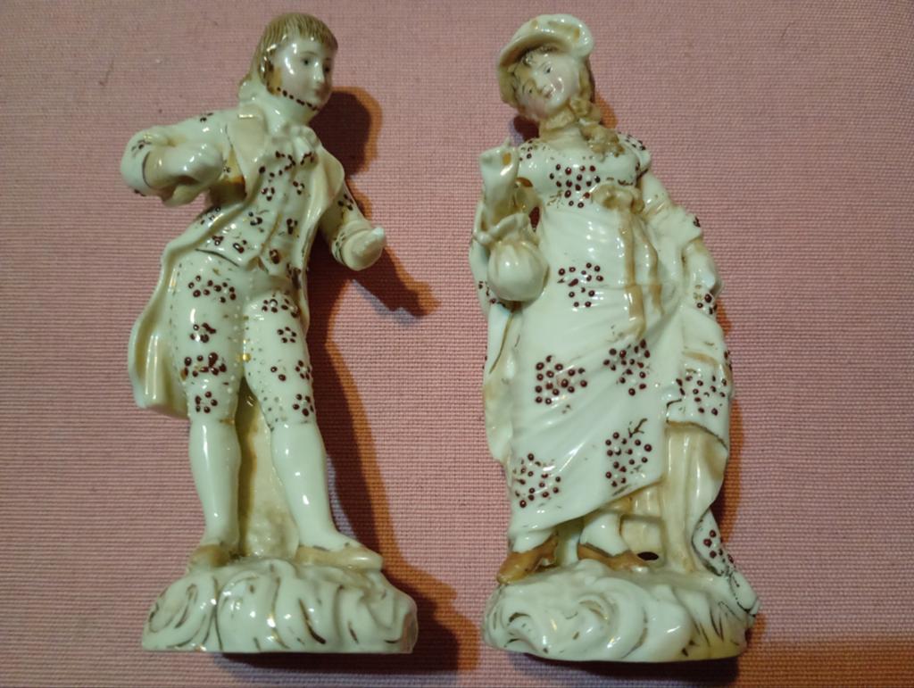 Oude kleine beeldjes, Verzamelen, Beelden en Beeldjes, Ophalen of Verzenden, Gebruikt