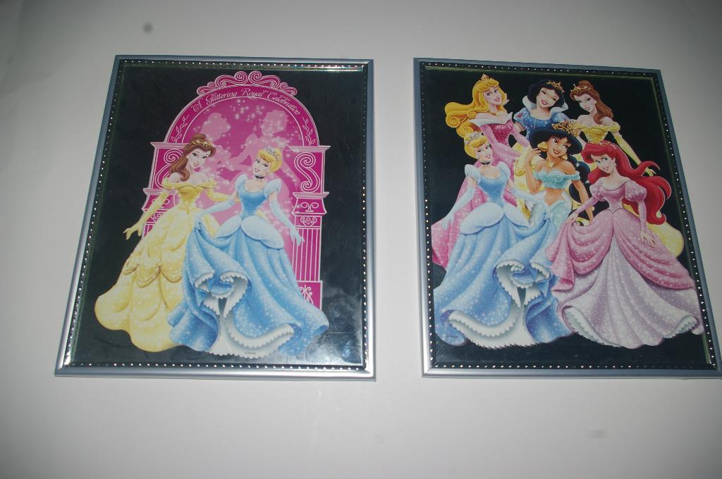 Disney Princess wanddecoraties., Verzamelen, Disney, Ophalen of Verzenden, Overige figuren, Zo goed als nieuw, Overige typen