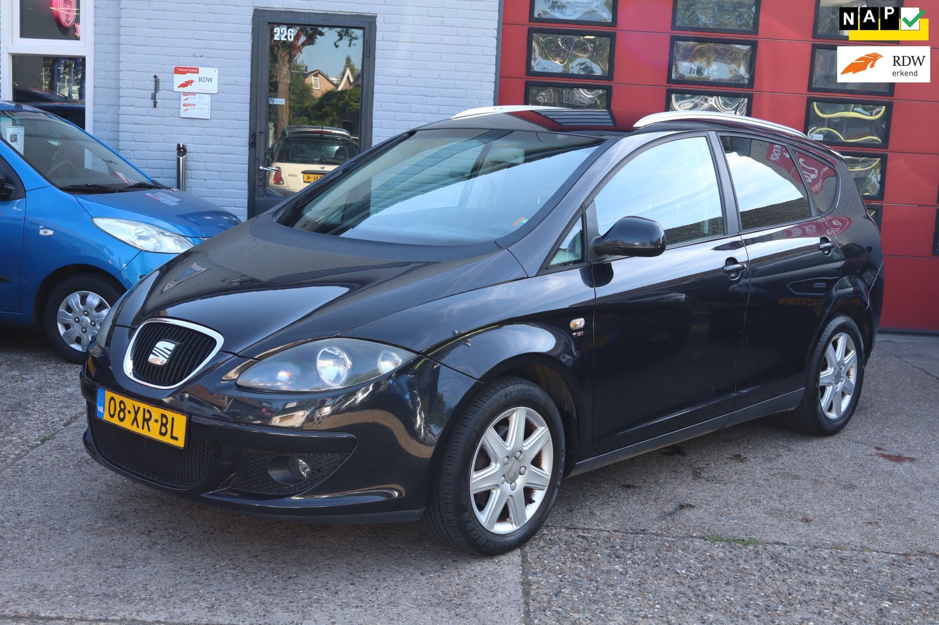 Seat Altea XL 1.8 TFSI Business Style , AIRCO , CR CONTR , T, Auto's, Gebruikt, 4 cilinders, Altea XL, Zwart