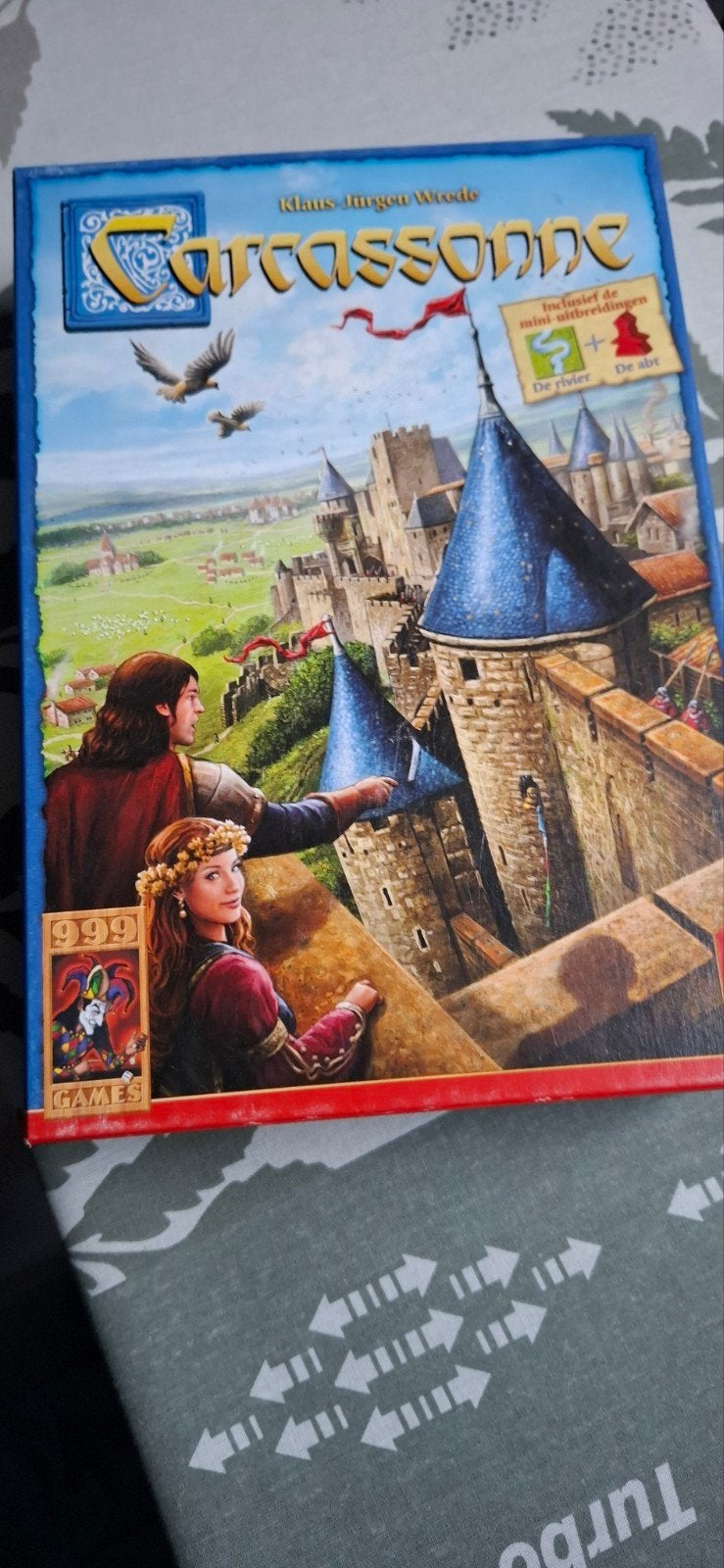Carcassonne Bordspel - Compleet en Zo Goed als Nieuw, Ophalen of Verzenden, Zo goed als nieuw, 999 Games