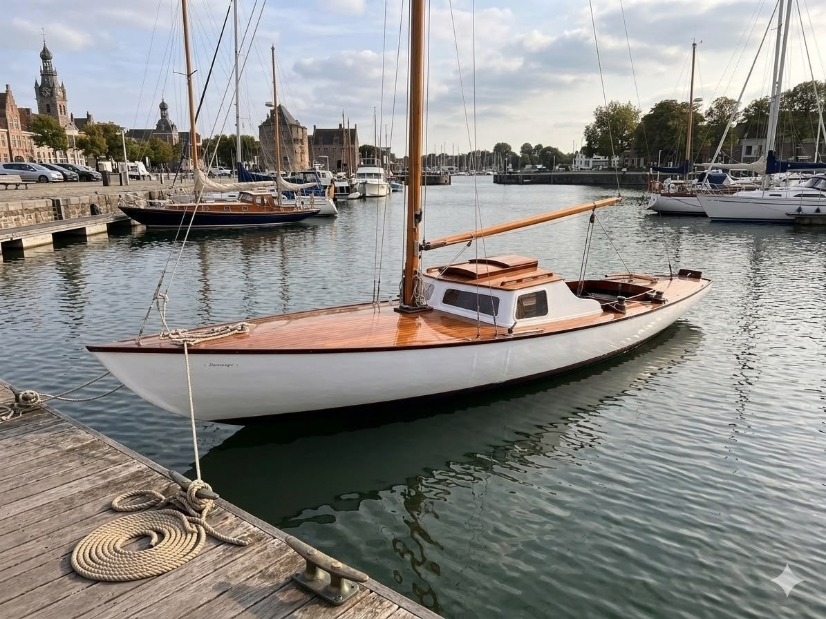 ​Unieke Klassieke Wedstrijdzeilboot 7.20m Klasse, Ophalen, Zo goed als nieuw, 6 meter of meer