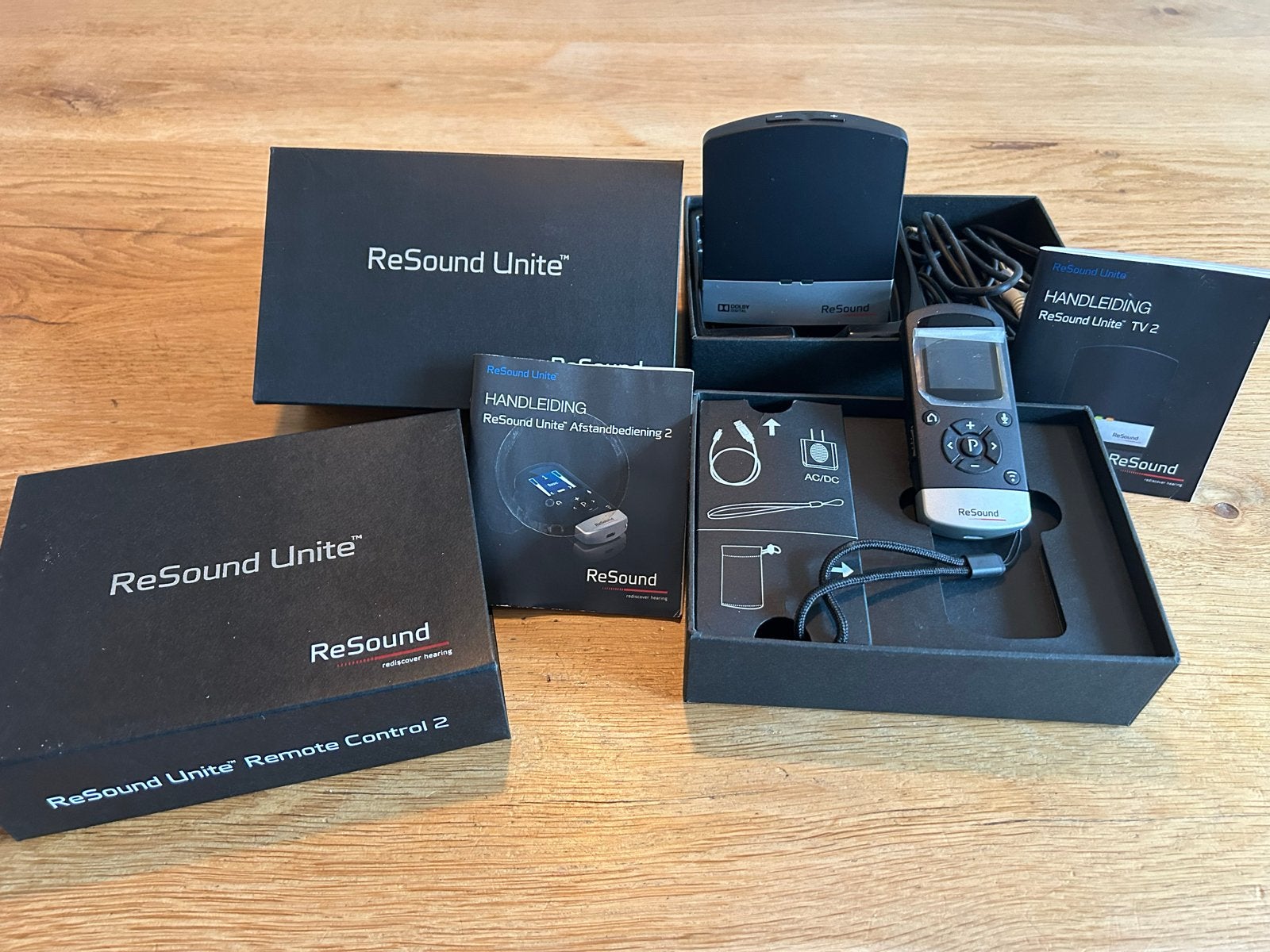 ReSound Unite Afstandsbediening 2 en TV Streamer 2, Ophalen, Tv, Zo goed als nieuw, Origineel