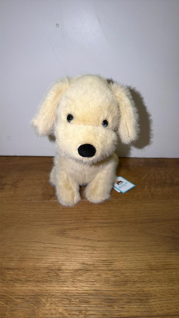 JELLYCAT | Golden Puppy, Kinderen en Baby's, Speelgoed | Knuffels en Pluche, Jellycat, Overige karakters, Zo goed als nieuw, Klein (minder dan 20 cm)