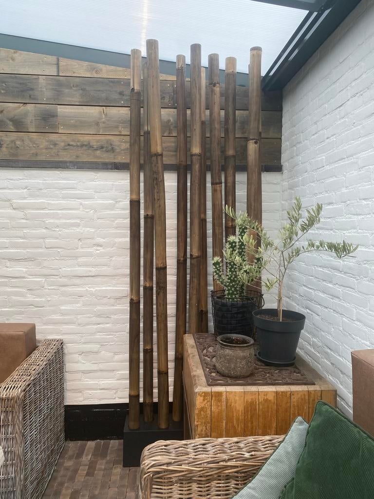 Bamboe decoratie stokken, Ophalen, Gebruikt, Overige stijlen, Natuurlijk materiaal
