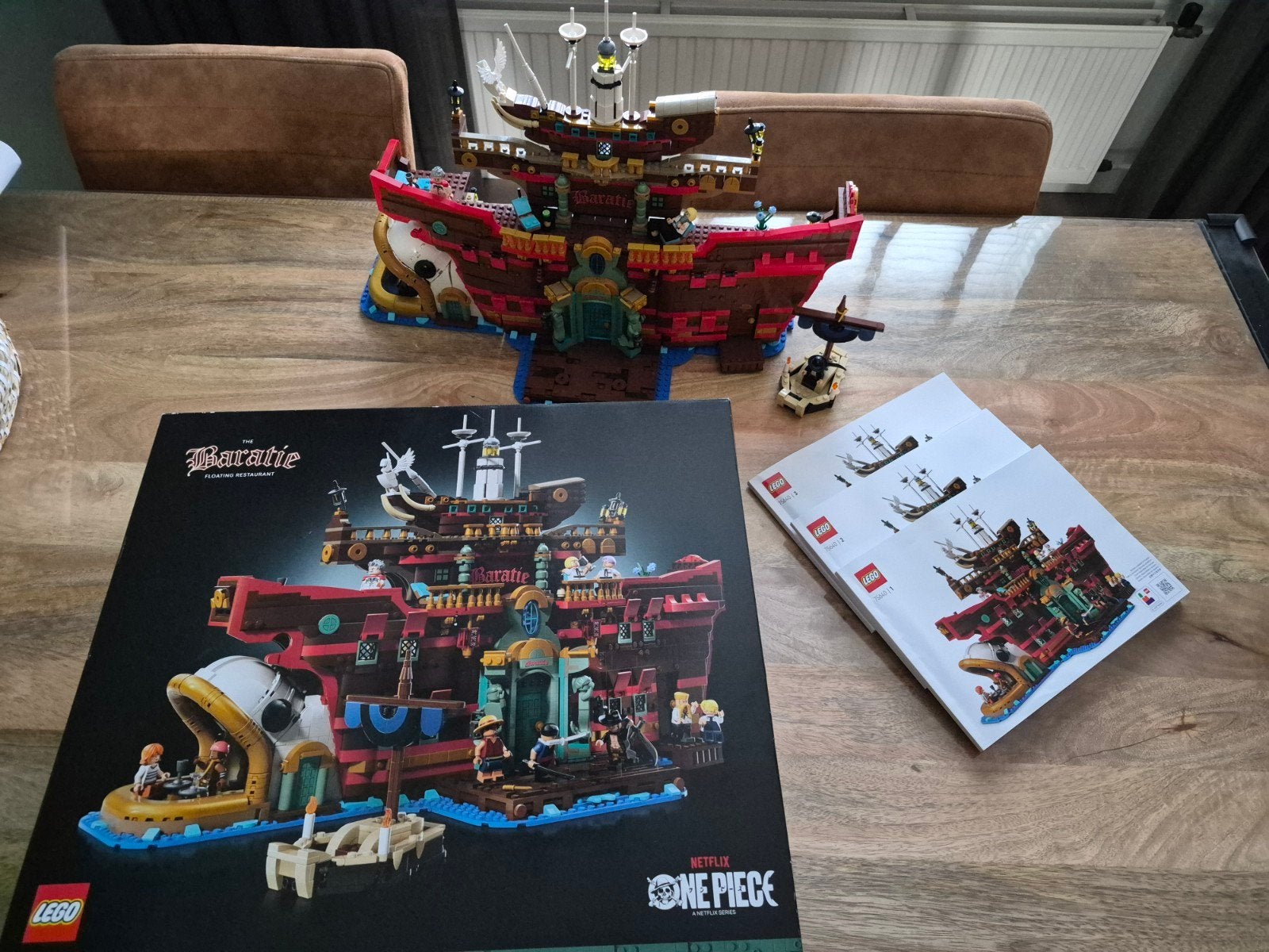Lego Ideas One Piece The Baratie (75640) - Compleet, Inclusief instructies, Overige thema's, Lego, Ophalen of Verzenden