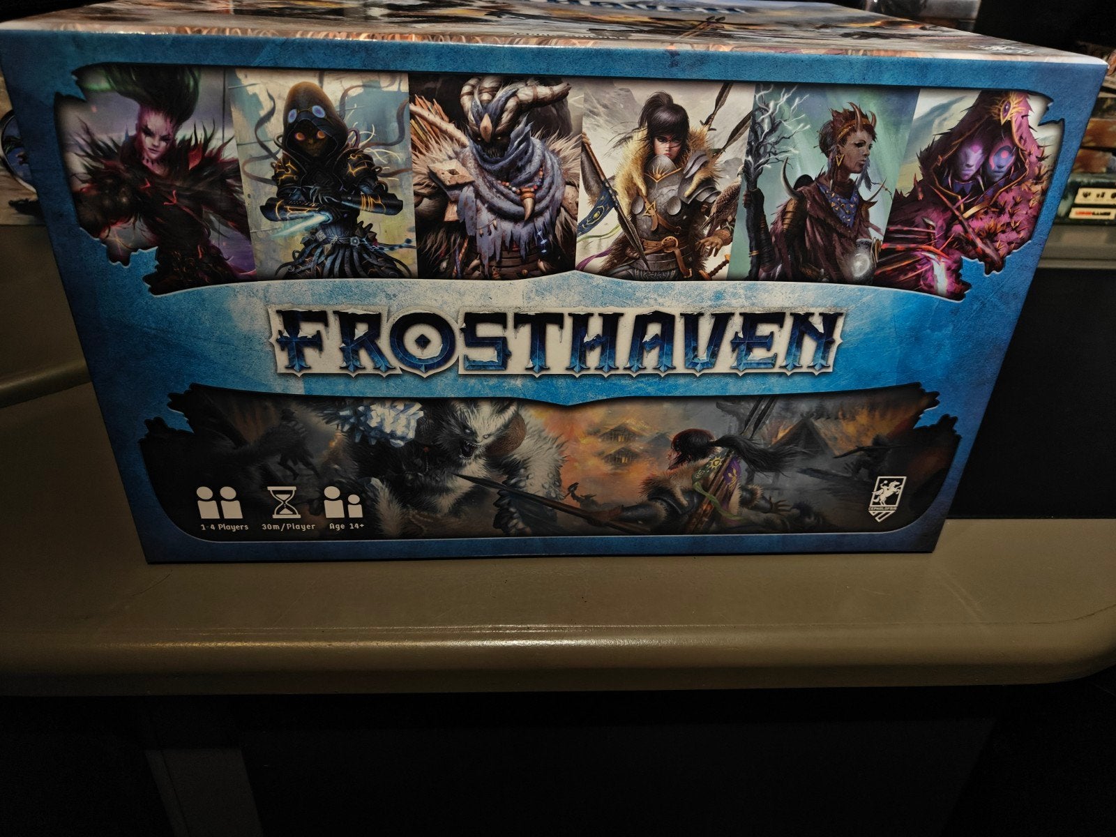 Frosthaven Bordspel - Gloednieuw in Verpakking, Een of twee spelers, Ophalen, Nieuw, Cephalofair Games