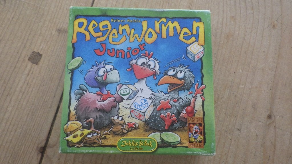 Regen wormen junior 999 GAMES, Ophalen, Zo goed als nieuw