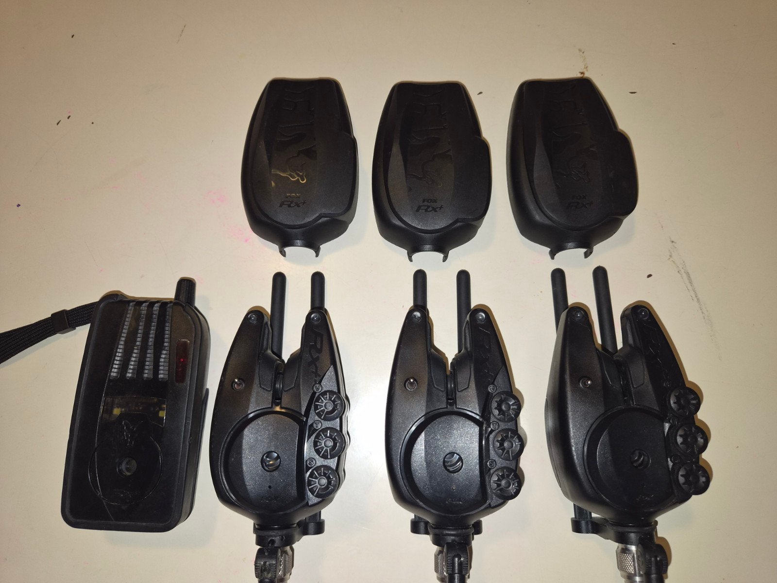 Fox RX+ beetmelderset met ontvanger inclusief fox swingers, Watersport en Boten, Ophalen of Verzenden, Zo goed als nieuw, Overige typen