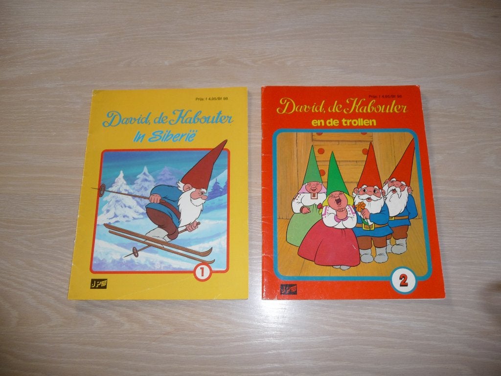 2 x David de kabouter, Meerdere stripboeken, Ophalen of Verzenden