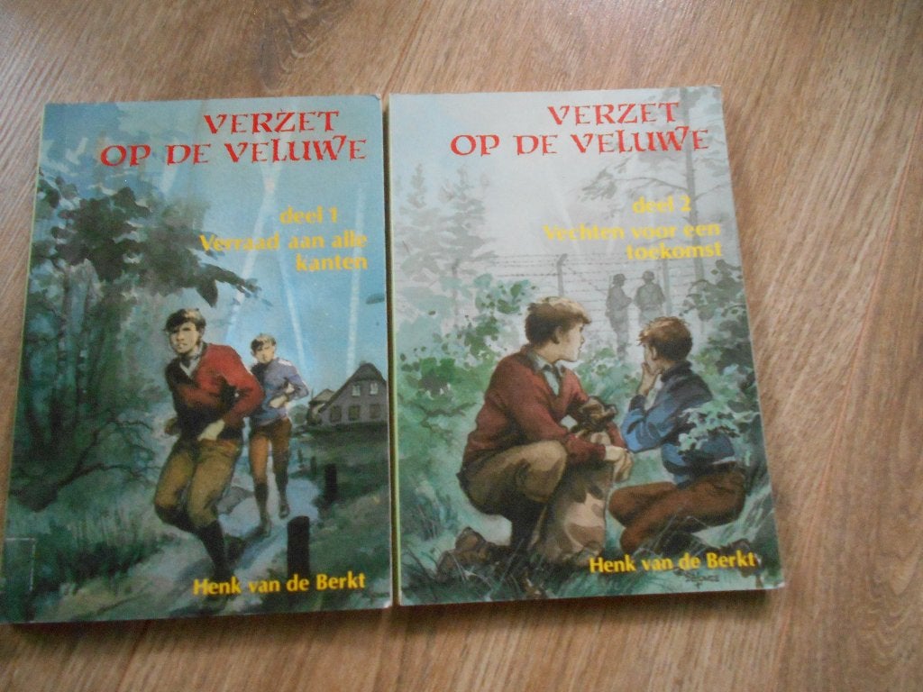 Henk van de Berkt Verzet op de Veluwe deel 1+2, Boeken, Ophalen of Verzenden, Tweede Wereldoorlog, Zo goed als nieuw, Overige onderwerpen
