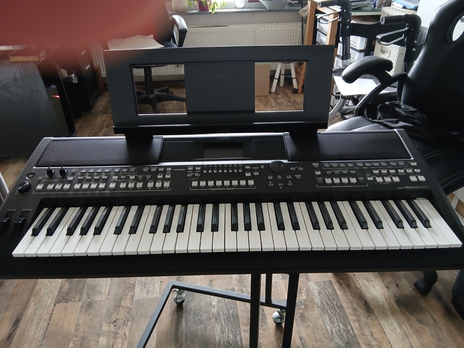 Yamaha PSR-SX600 Keyboard - Uitgebreid met extra packs!, Muziek en Instrumenten, Ophalen, Zo goed als nieuw, 61 toetsen, Yamaha
