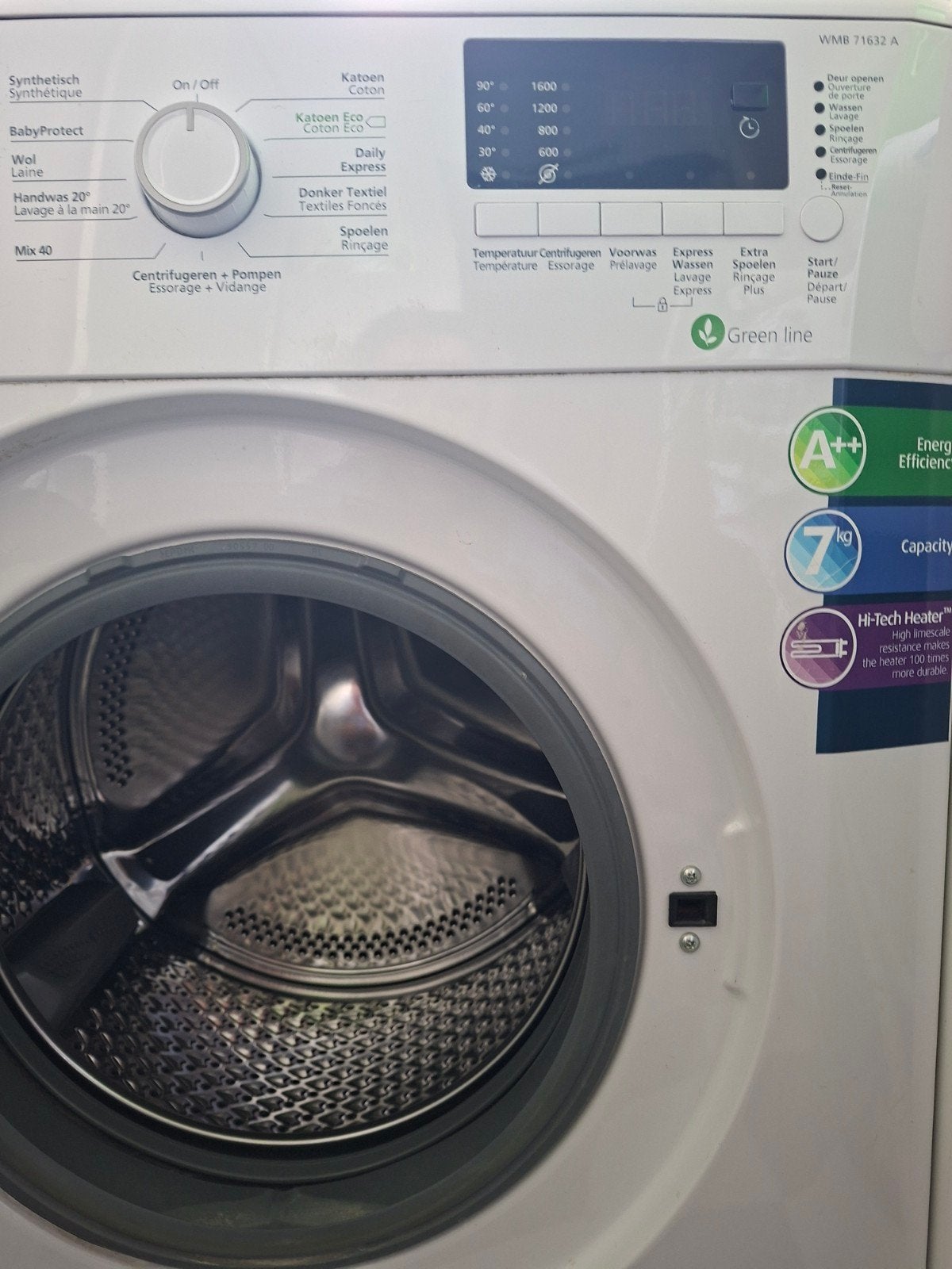 Beko WMB 71632 A Wasmachine - 7kg, 1600 toeren, A++, Ophalen of Verzenden