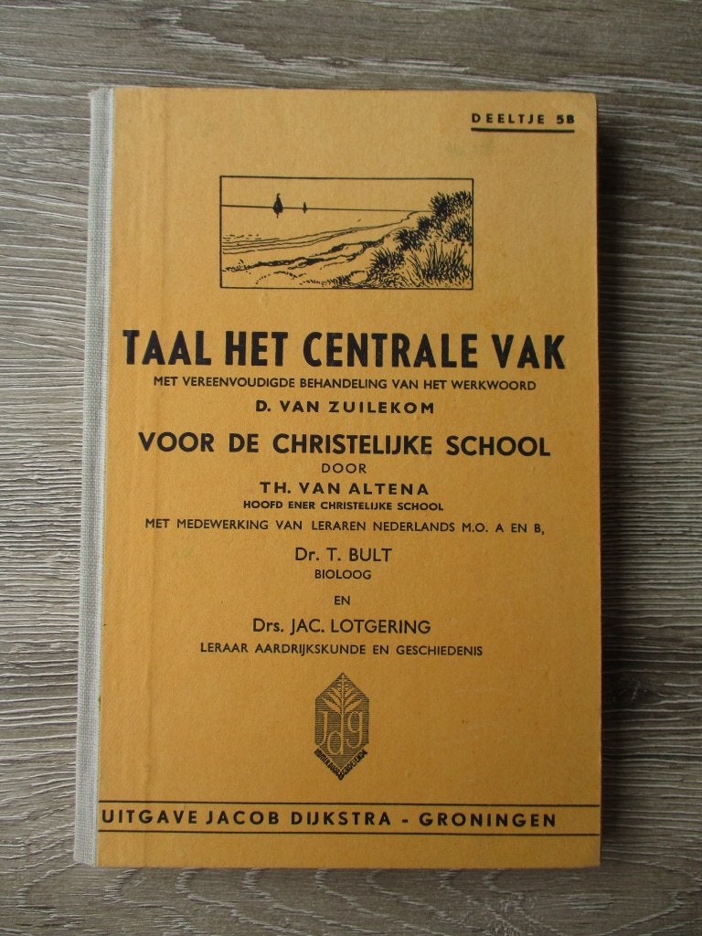 Taal het centrale vak voor de christelijke school - D. van, Ophalen of Verzenden, Gelezen, Fictie algemeen