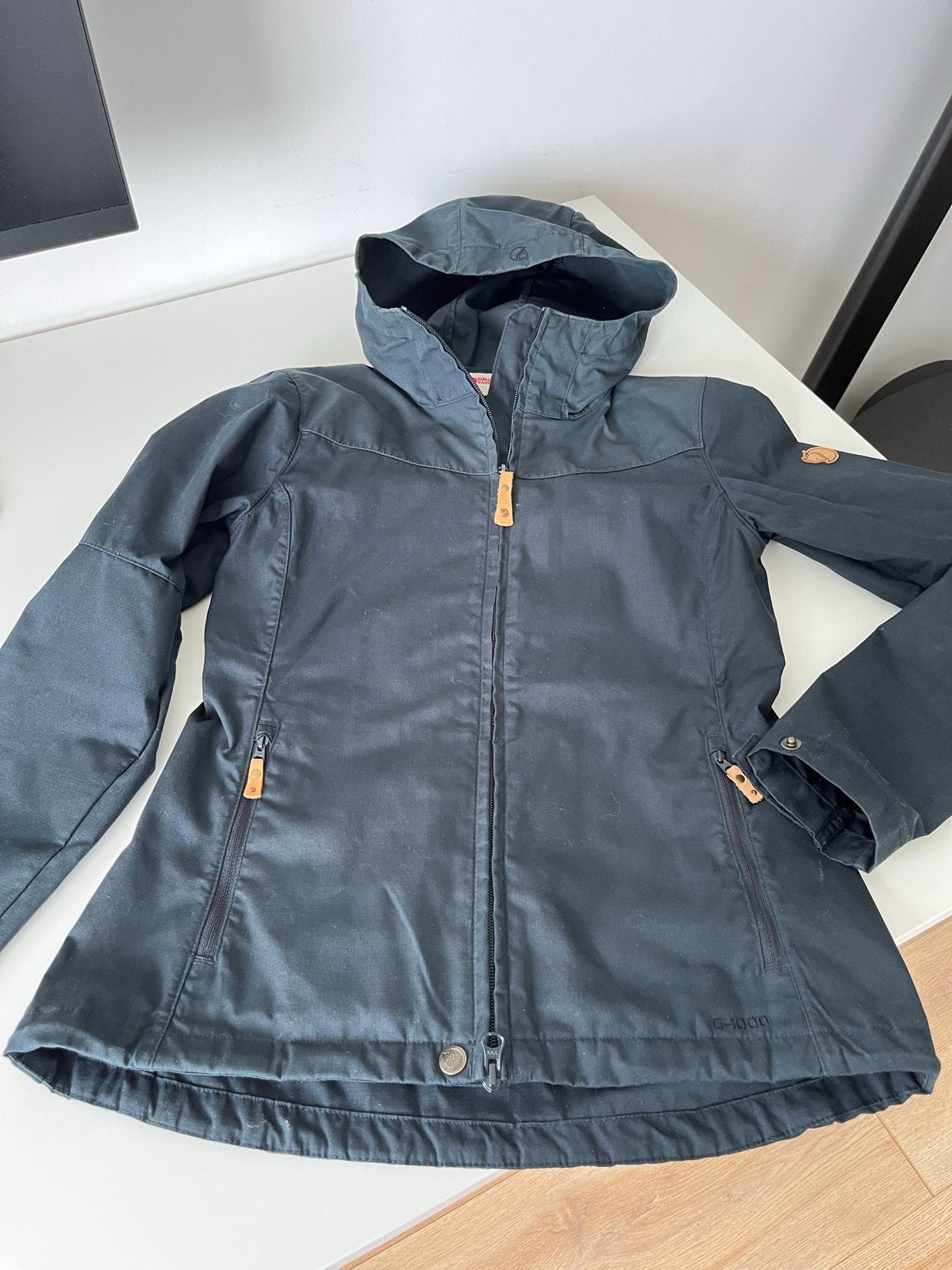 Fjällräven Stina Jacket W - Donkerblauw- maat XS, Kleding | Dames, Ophalen of Verzenden, Zo goed als nieuw, Maat 34 (XS) of kleiner