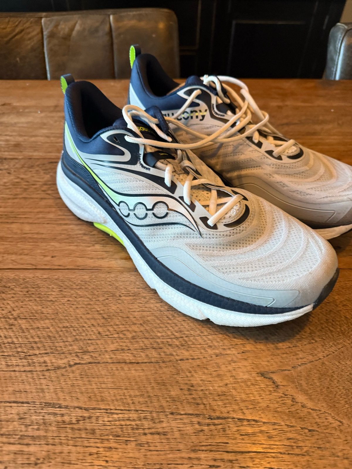 Saucony Omni ST 23 hardloopschoenen - Maat 48 / US 13, Ophalen of Verzenden, Zo goed als nieuw, Sportschoenen