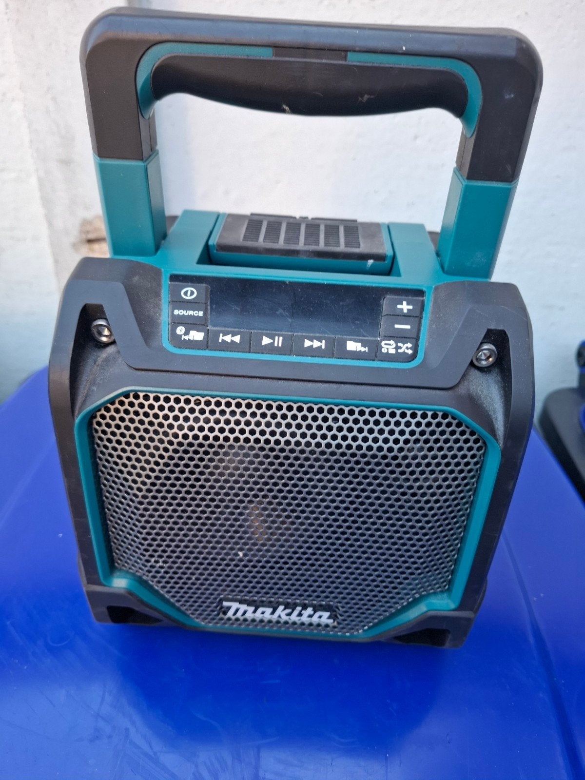 Makita bouwradio met Bluetooth en USB, Bluetooth, Ophalen of Verzenden, Gebruikt, Draagbare speaker