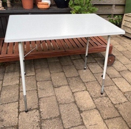 Stevige inklapbare Campingtafel, Ophalen, Gebruikt, Campingtafel