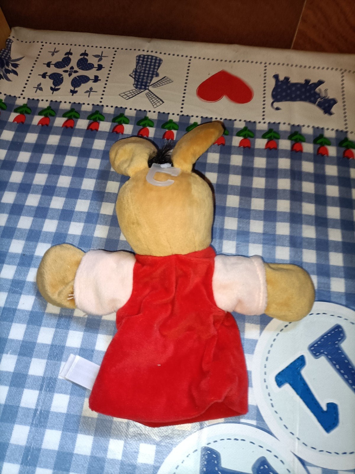 Max Velthuijs haas handpop, Ophalen of Verzenden, Zo goed als nieuw, Overige typen