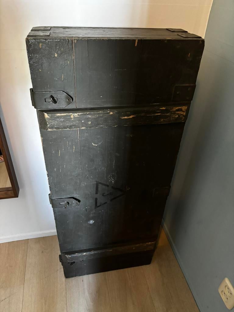 Legerkist, Ophalen, Gebruikt, Vintage