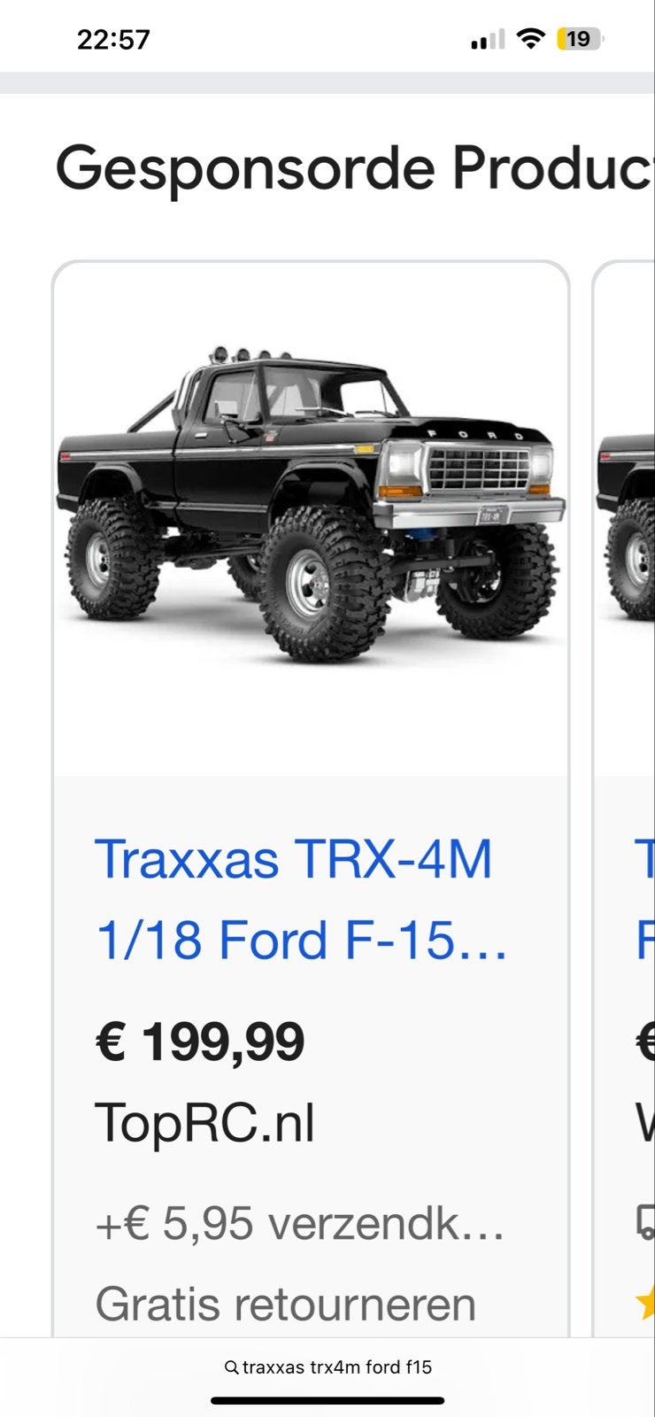 Traxxas TRX-4M 1/18 Ford F-150 RC Crawler gezocht, Elektro, Auto offroad, Ophalen of Verzenden, Zo goed als nieuw