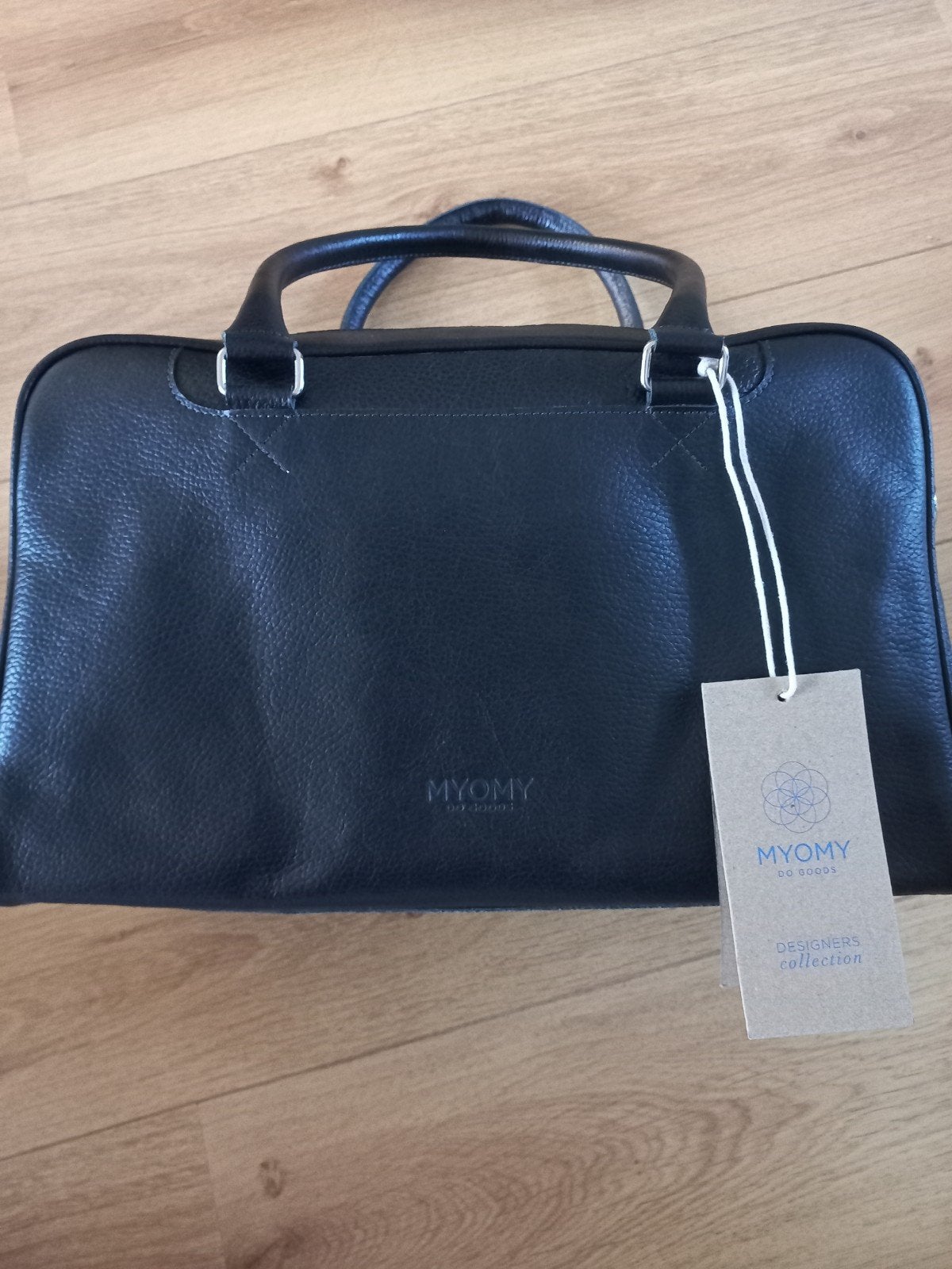 MYoMY my gym bag club flat handle naconda blackhandle, Overige merken, Zwart, Nieuw, Ophalen of Verzenden