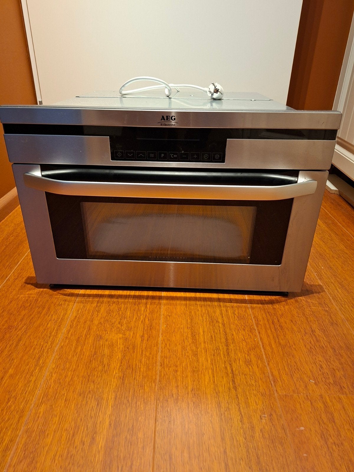 combi magnetron, Witgoed en Apparatuur, Ophalen, 45 tot 50 cm, AEG, Combi-oven