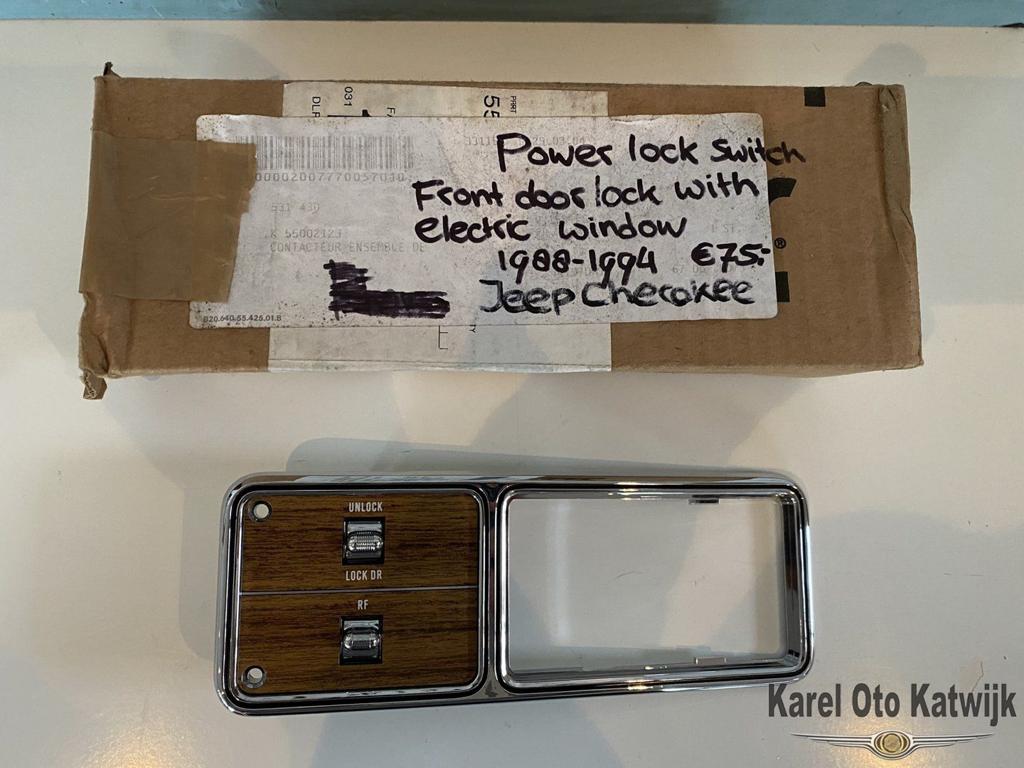 Power lock switch front door lock Jeep Cherokee, Ophalen of Verzenden, Nieuw