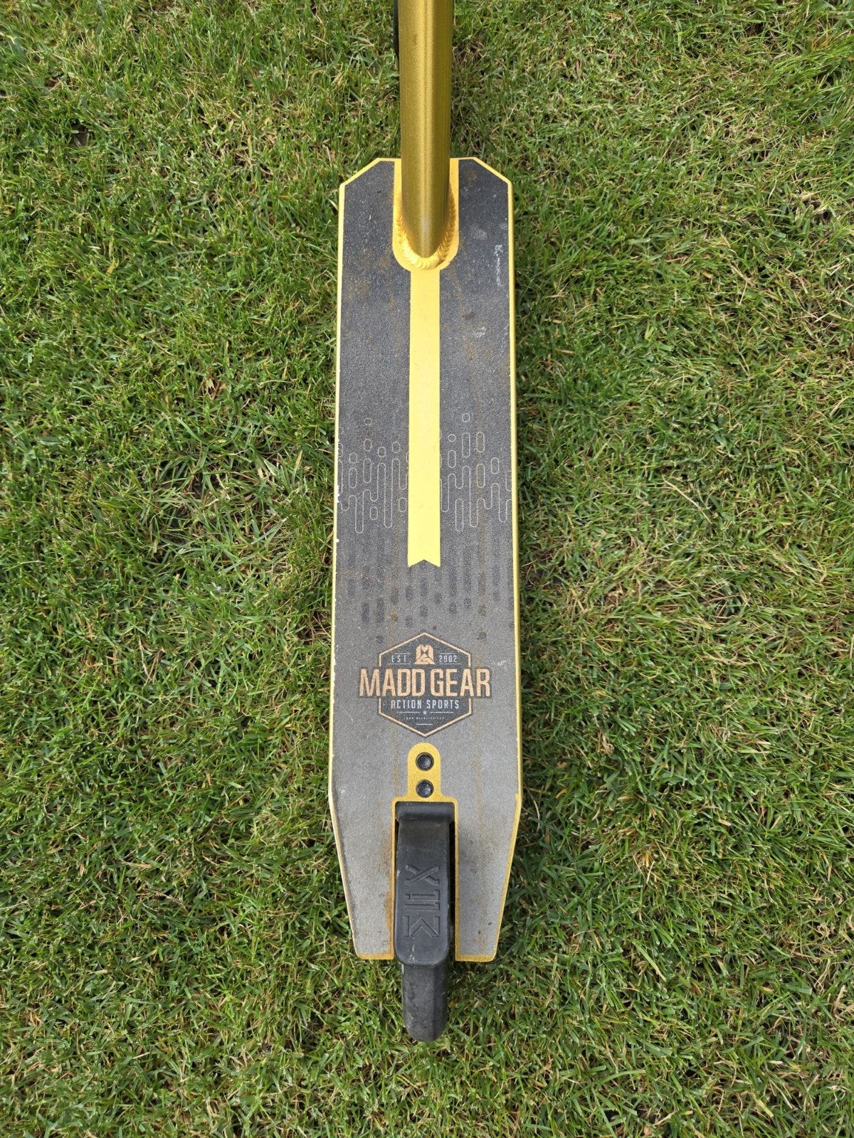 Madd Gear Stuntstep - Geel/Zwart, Ophalen, Gebruikt, Gewone step, Madd Gear