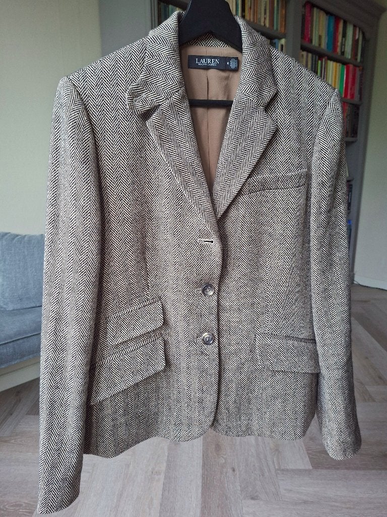 Ralph Lauren getailleerde korte blazer, Maat 38/40 (M), Overige kleuren, Ophalen of Verzenden, Zo goed als nieuw
