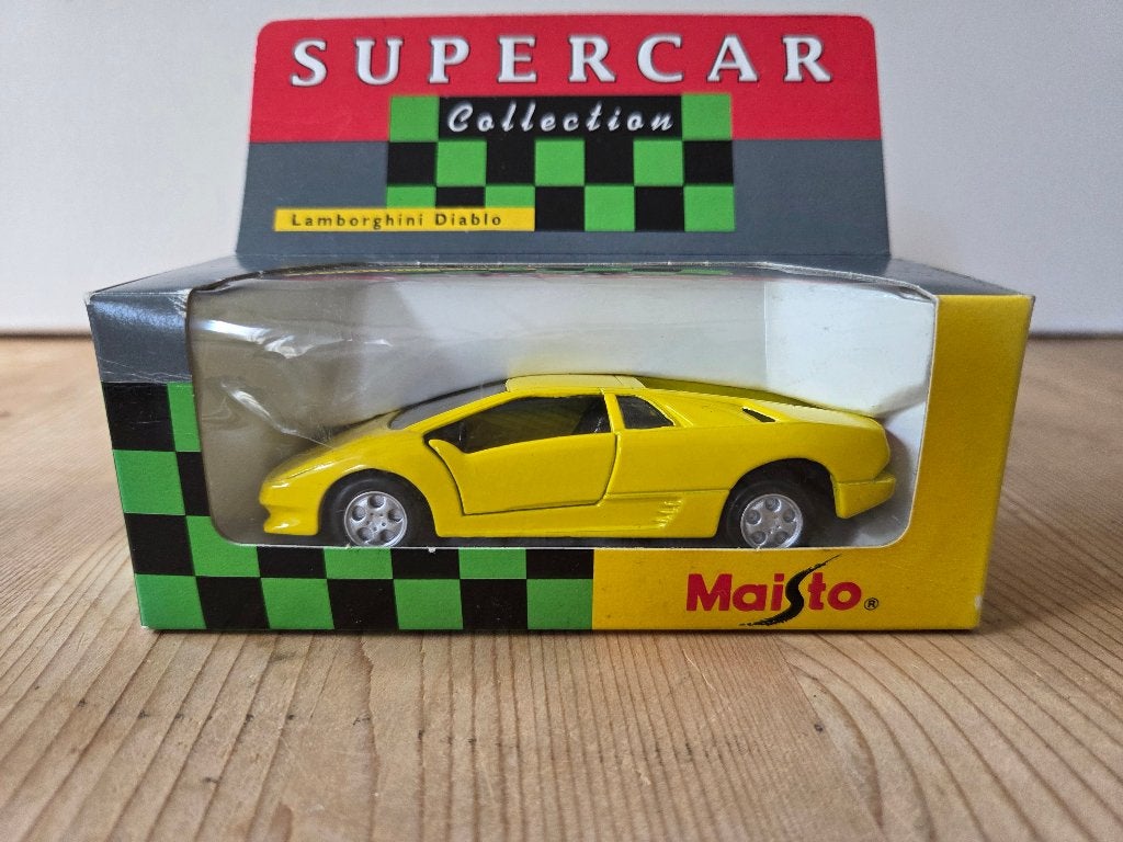 Maisto Lamborghini Diablo, Hobby en Vrije tijd, Modelauto's | Overige schalen, Ophalen of Verzenden, Auto