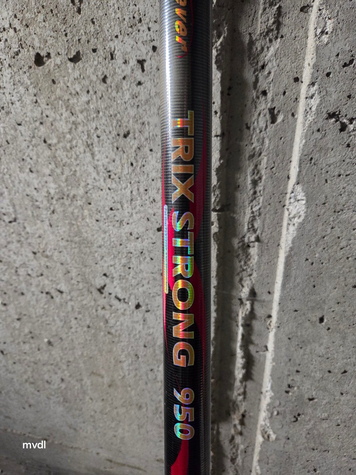 Trix Strong 950 Vaste Hengel - 9.5m, 9 Delen, Ophalen, Gebruikt, Vaste hengel