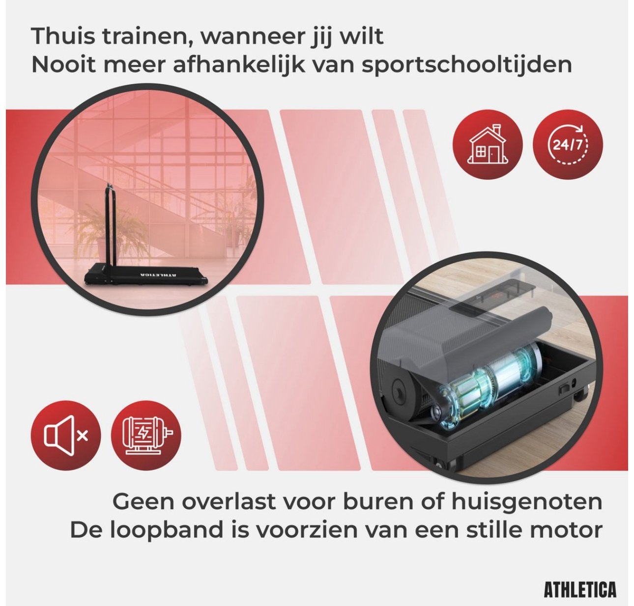 Foto 8 van Loopband tot 10 km/u met app, telefoonhouder (als NIEUW)