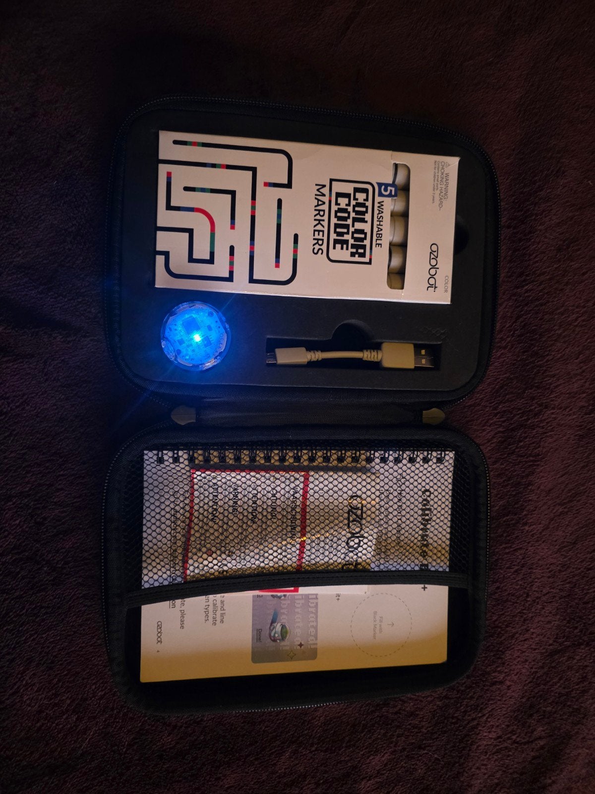 Ozobot Bit Starter Pack - Programmeerbare Robot, Kinderen en Baby's, Speelgoed | Educatief en Creatief, Ophalen of Verzenden, Zo goed als nieuw