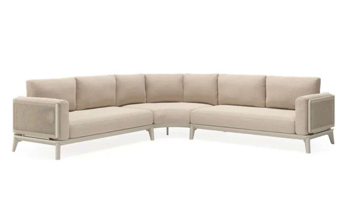 Luxe Tuinbank Mosa Essentials by Bristol, Ophalen of Verzenden, Zo goed als nieuw, Aluminium