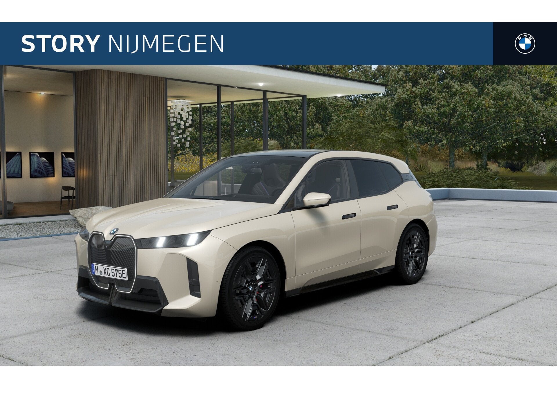 BMW iX xDrive45 M Sport / Panoramadak Sky Lounge / Trekhaak