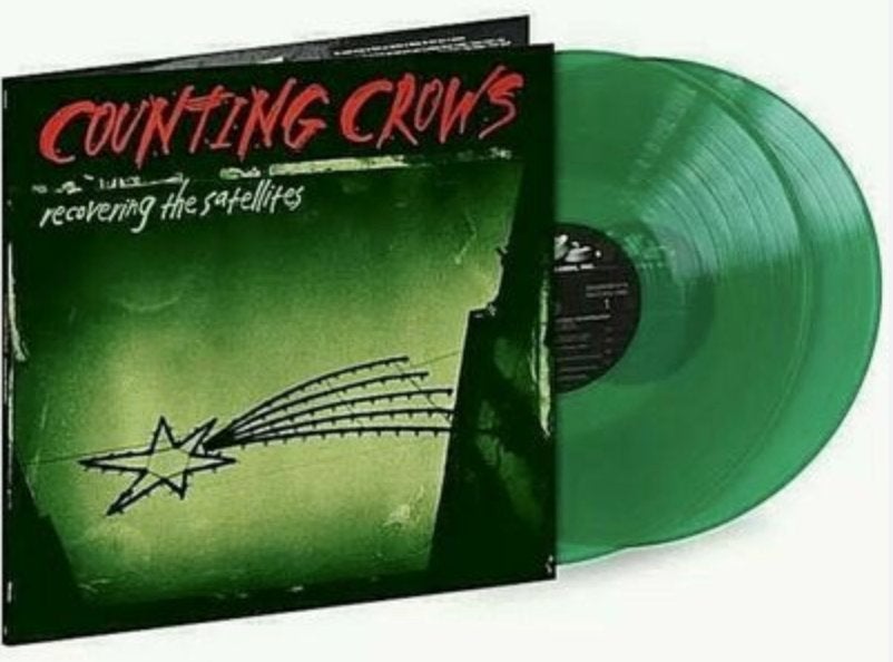 Counting Crows - Recovering the Satellites - GROEN vinyl, Colored vinyl, Ophalen of Verzenden, 12 inch, Nieuw in verpakking
