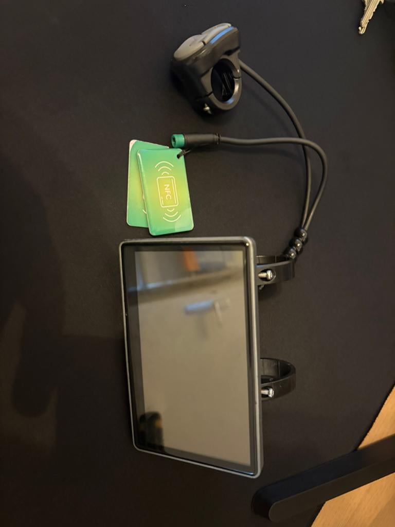 Fatbike HC80 / M9 display met NFC-tags, Fietsen en Brommers, Fietsaccessoires | Fietscomputers, Ophalen, Zo goed als nieuw