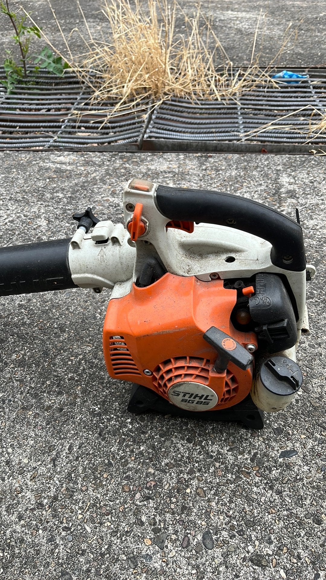 Stihl bladblazer, Ophalen, Gebruikt, Benzine, Handgedragen