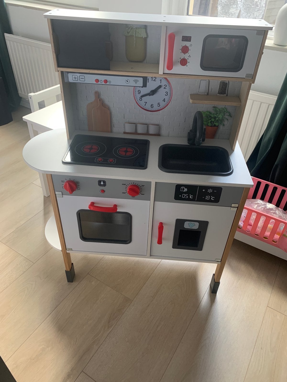 Speelkeuken met heel veel extra’s, Ophalen, Gebruikt, Hout, Speelkeuken